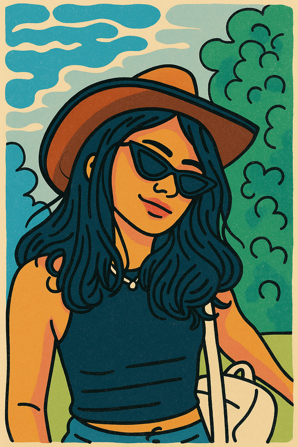 Illustration of Priyadharshini Rajaram